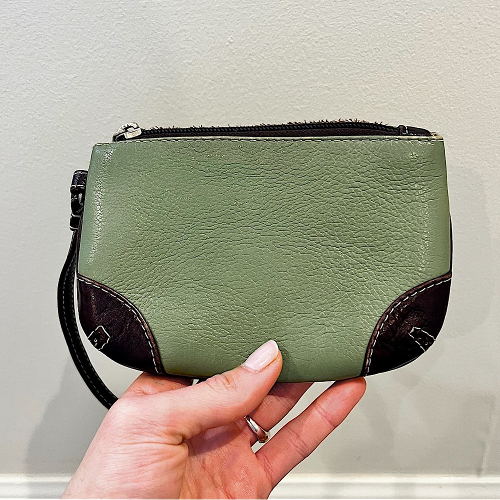 Latico Leather wristlet purse